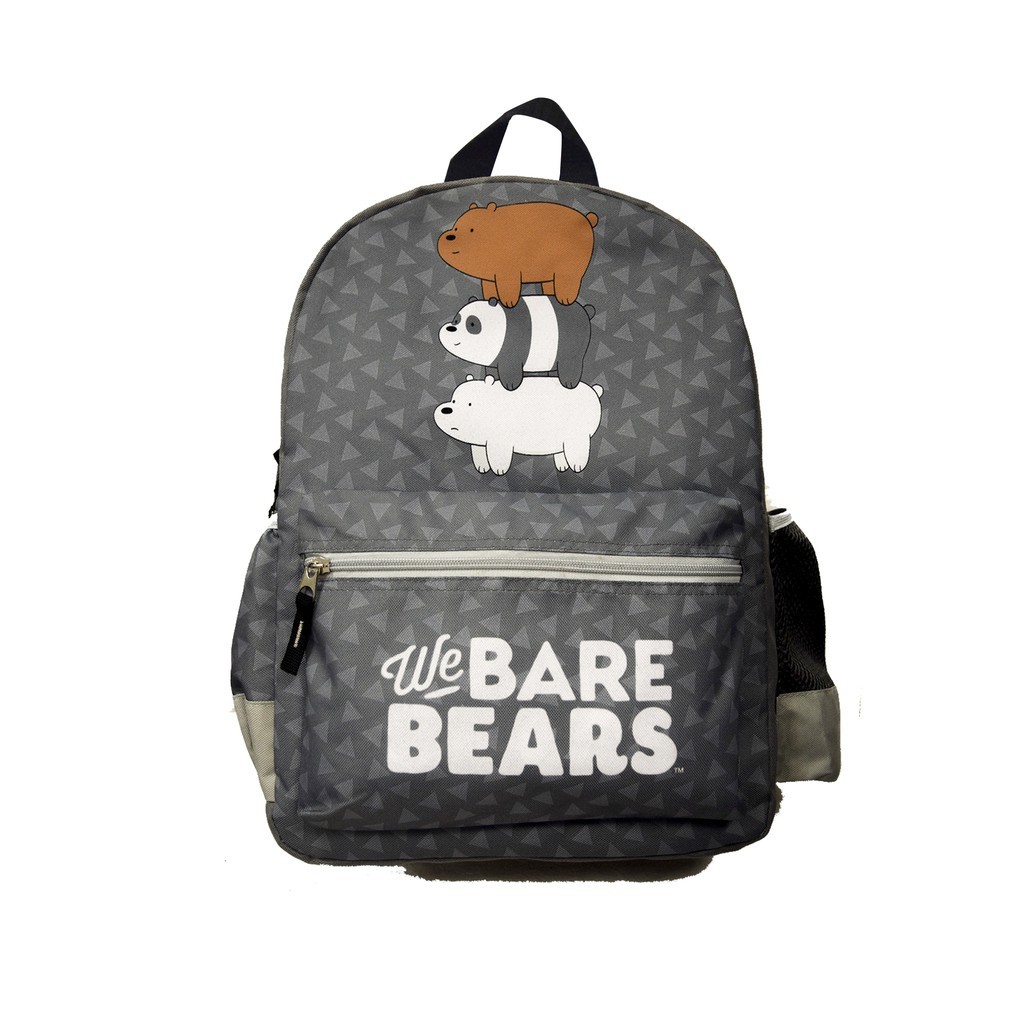 we-bare-bears-large-backpack-grey